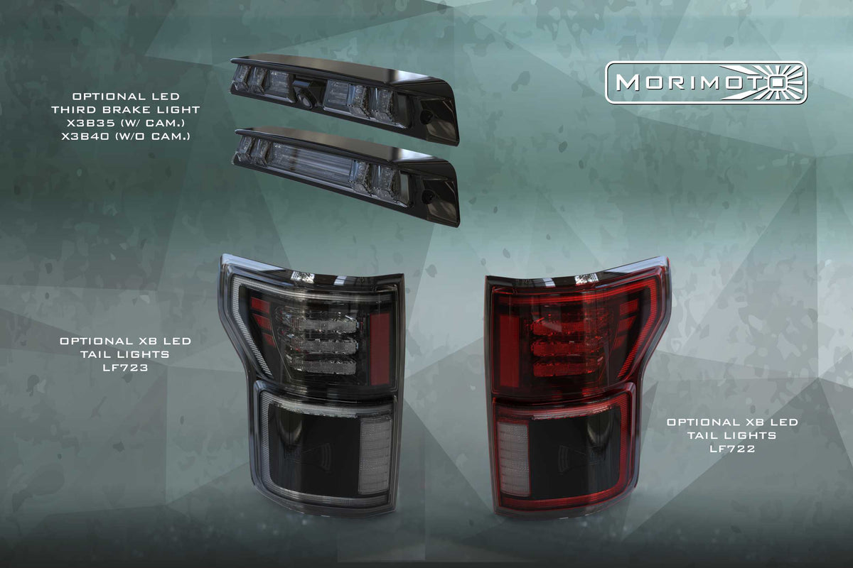 Morimoto - XB Hybrid-R LED Headlights: Ford F150 (18-20) (Pair / ASM) - LF955