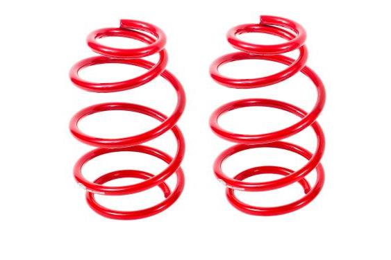 BMR 10-15 5th Gen Camaro V8 Front Lowering Springs - Red - SP078R