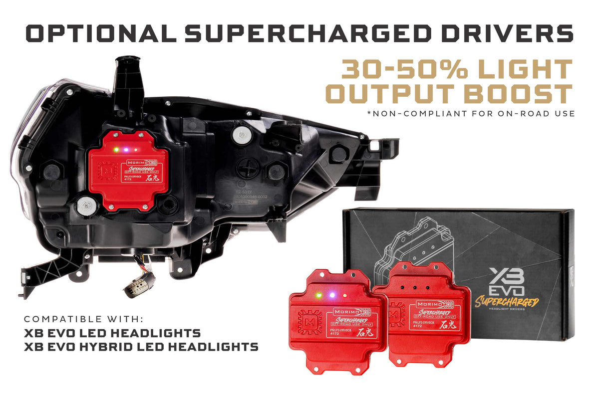 Morimoto - XB Evo Hybrid Headlights: Toyota 4Runner (14-24 / Set) - LF2-531Y