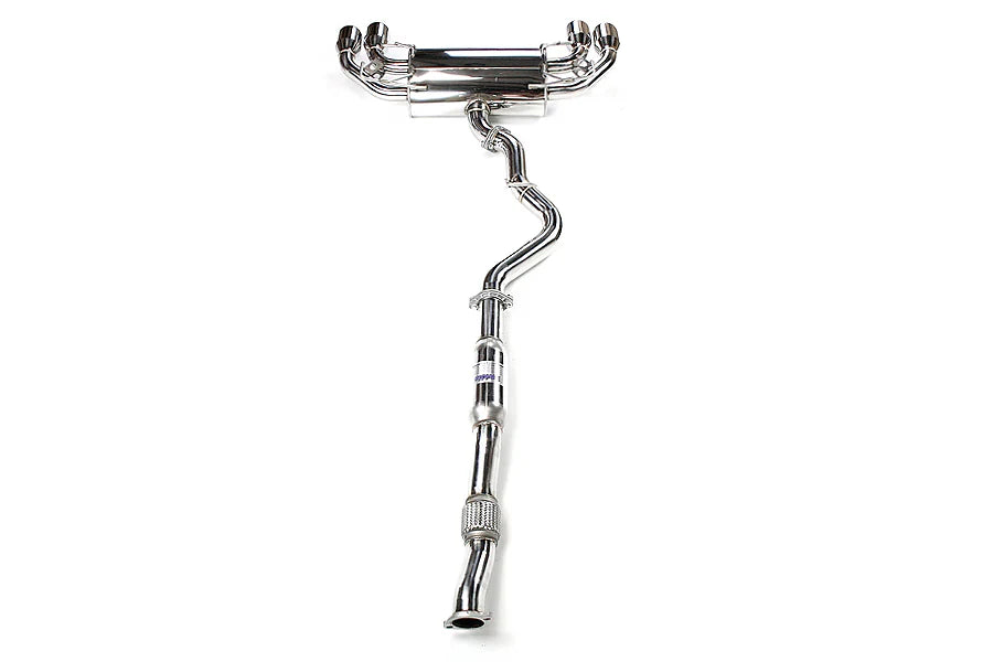 Invidia 08+ STi Hatch Dual Q300 Stainless Steel Tip Cat-back Exhaust