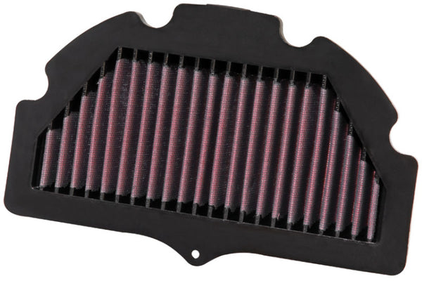 K&N 06-10 Suzuki GSXR600/GSXR750 Race Specific Air Filter - SU-7506R for 2006-2010 Suzuki GSX-R600 - front view