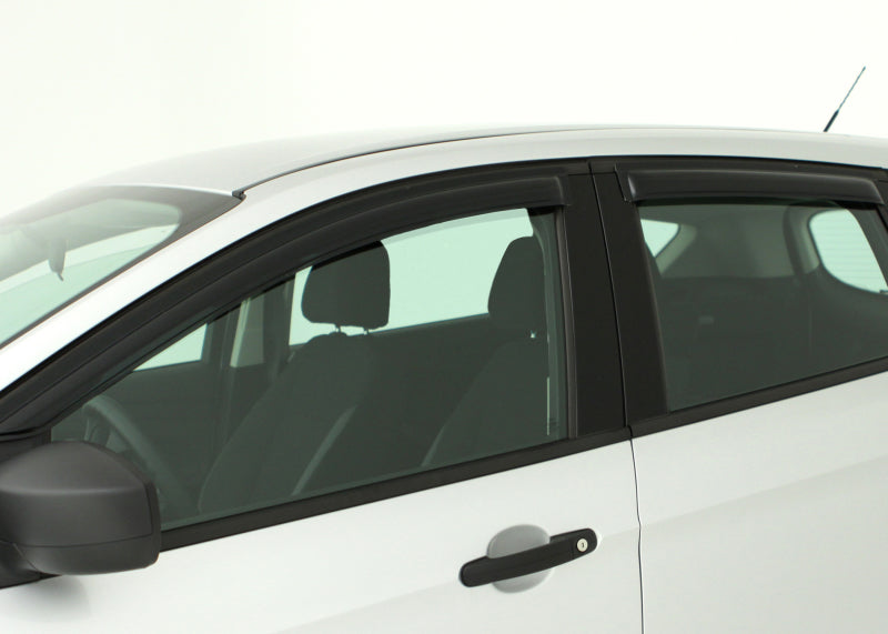 AVS 18-21 Hyundai Accent Ventvisor Outside Mount Deflectors 4pc - Smoke - 94741