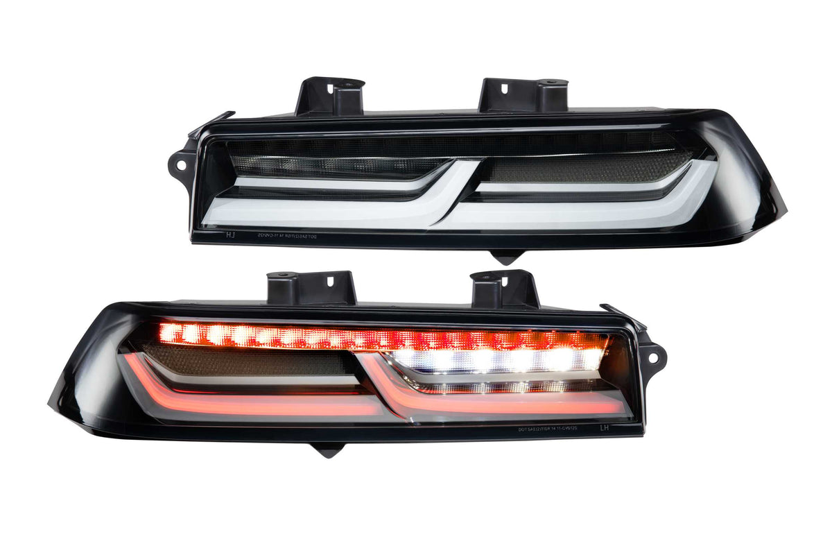 Morimoto - XB LED Tail Lights: Chevrolet Camaro (14-15) (Pair / Smoked) - LF406