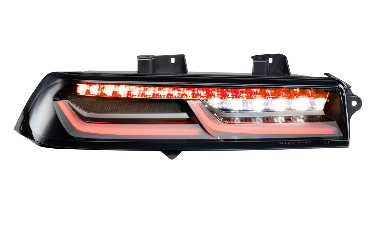 Morimoto - XB LED Tail Lights: Chevrolet Camaro (14-15) (Pair / Smoked) - LF406