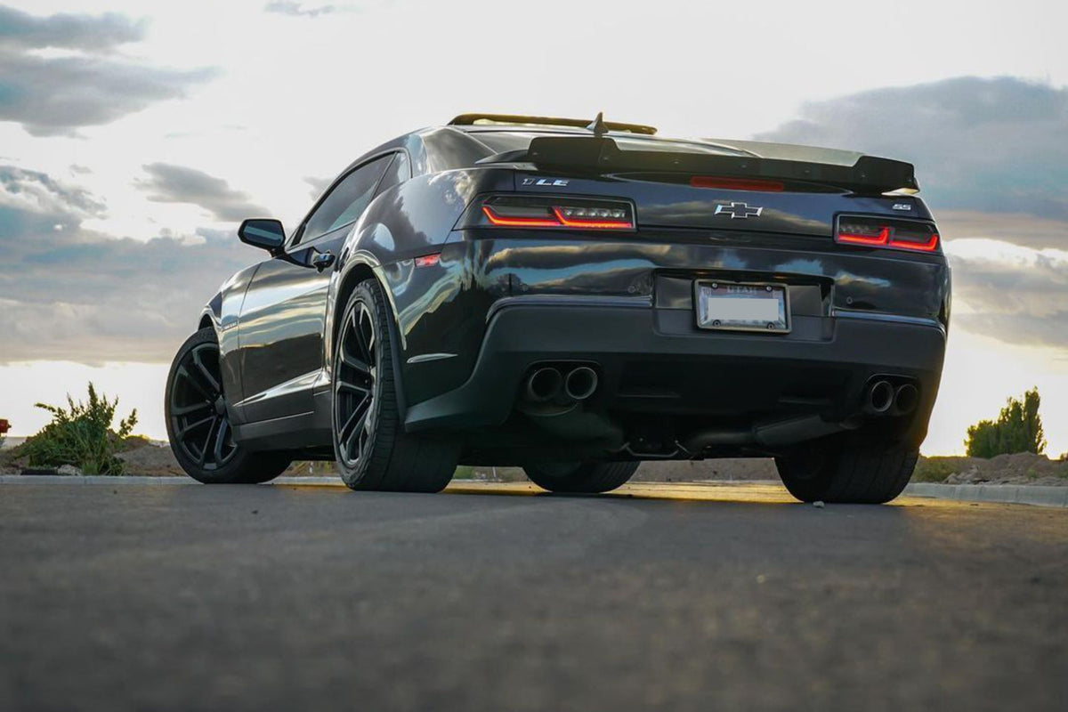 Morimoto - XB LED Tail Lights: Chevrolet Camaro (14-15) (Pair / Smoked) - LF406