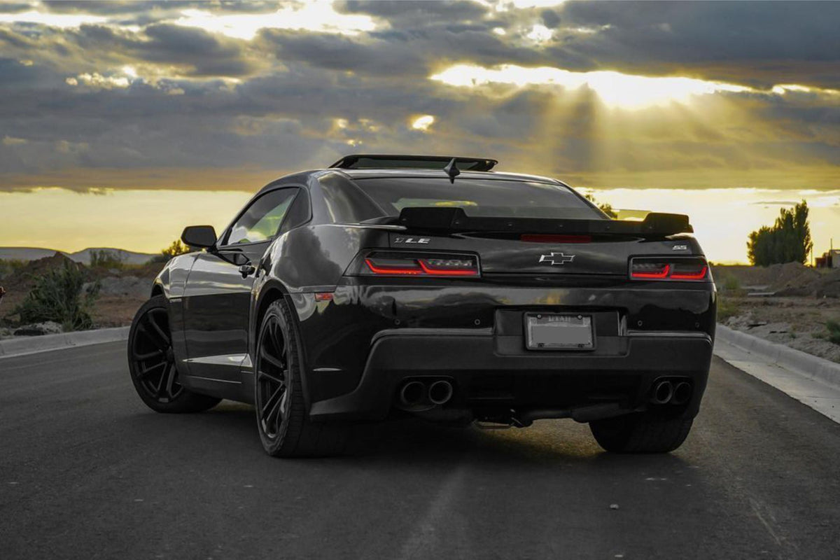 Morimoto - XB LED Tail Lights: Chevrolet Camaro (14-15) (Pair / Smoked) - LF406