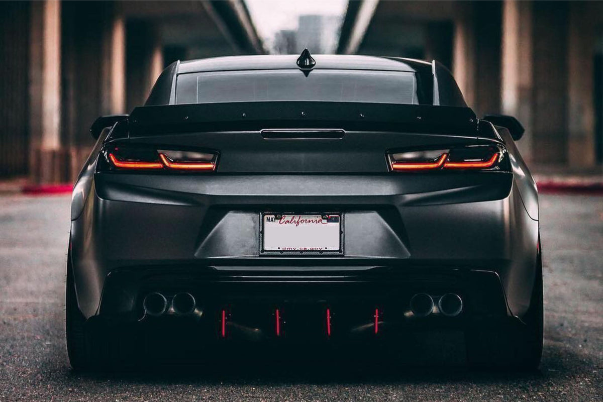 Morimoto - XB LED Tail Lights: Chevrolet Camaro (14-15) (Pair / Smoked) - LF406