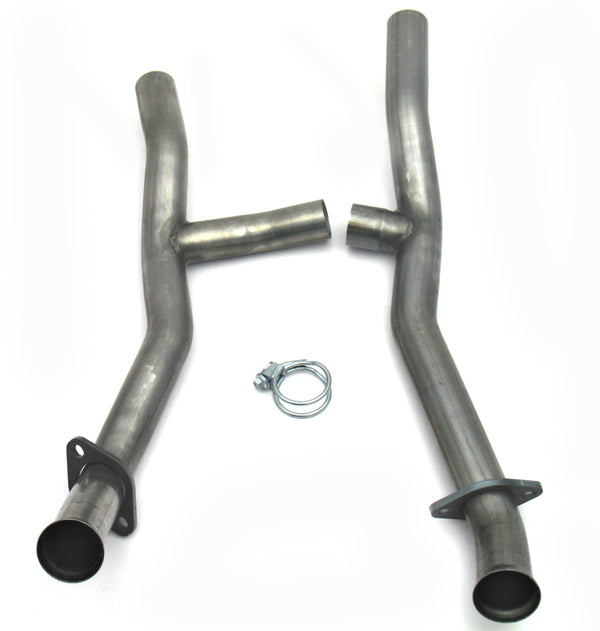 JBA 65-73 Ford Mustang 351W 409SS H-Pipe - 1655SH for 1964-1973 Ford Mustang - front view