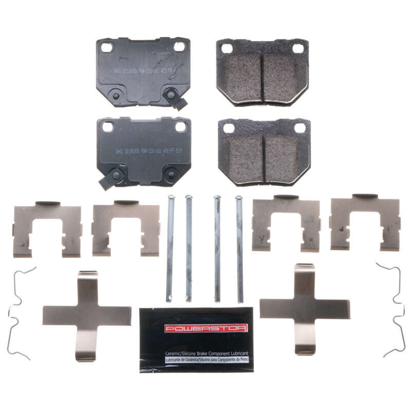 Power Stop 90-96 Nissan 300ZX Rear Z23 Evolution Sport Brake Pads w/Hardware - Z23-461