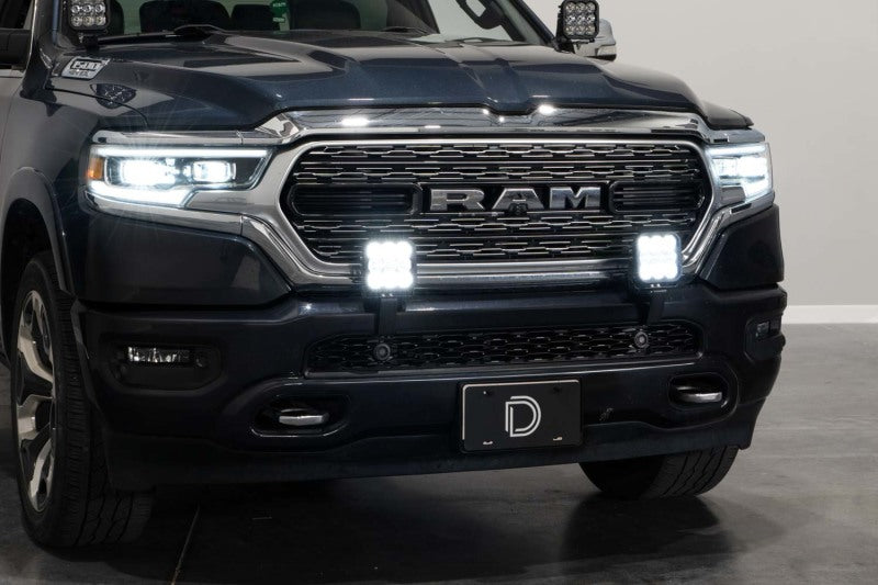 Diode Dynamics SS5 Bumper LED Pod Light Kit for 2019-Present Ram - Pro White Driving - DD7619