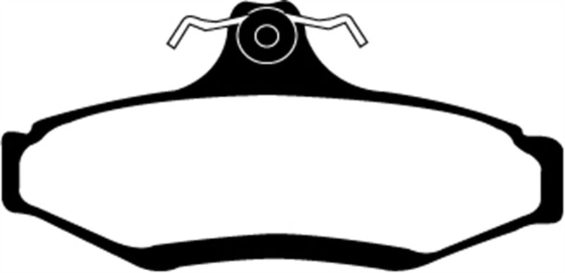 EBC 99+ Daewoo Leganza 2.2 Redstuff Rear Brake Pads - DP31197C