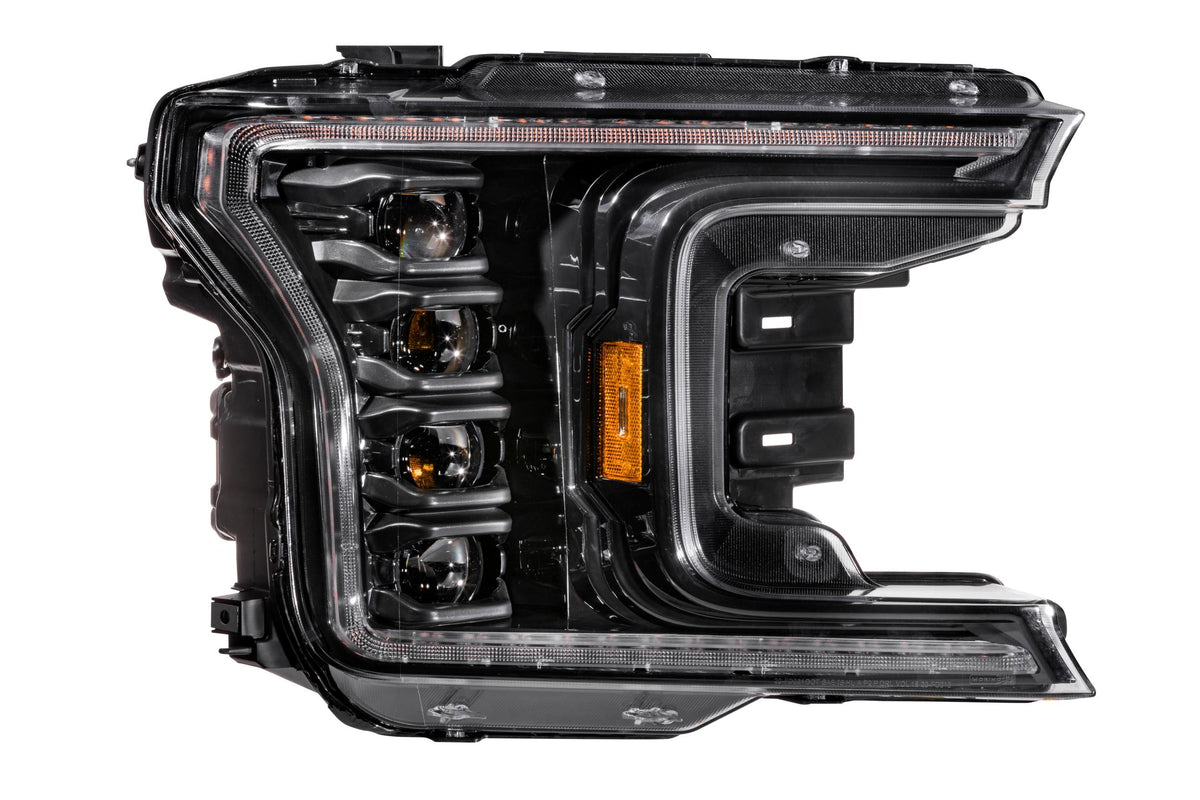 Morimoto - XB LED Headlights: Ford F150 (18-20) (Pair / ASM Amber DRL) (Gen 2) - LF501.2-A-ASM
