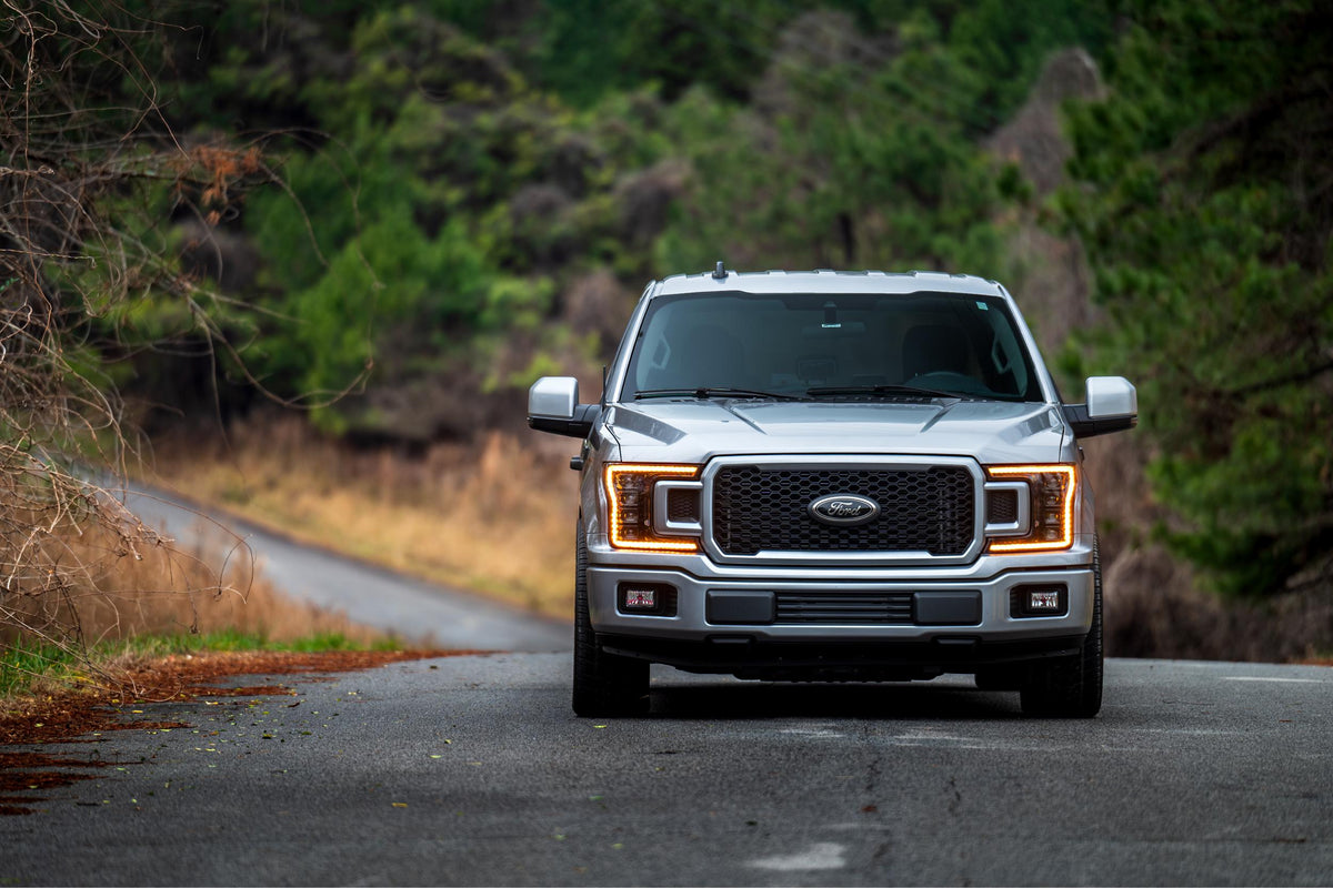 Morimoto - XB LED Headlights: Ford F150 (18-20) (Pair / ASM Amber DRL) (Gen 2) - LF501.2-A-ASM