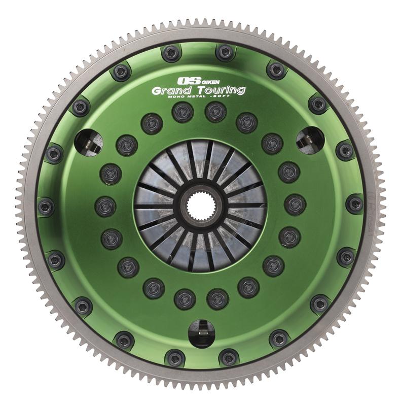 OS Giken Mazda MIATA LF-VE Grand Touring Dampened Single Plate w/Soft Diaphragm Clutch - MZ091-AP6 - angle view