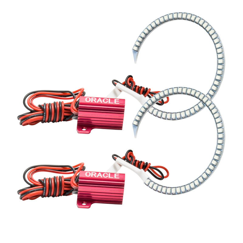 Oracle 18-21 Ford Mustang LED Headlight Halo Kit - White SEE WARRANTY - 1347-001