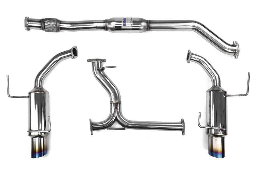 Invidia 10+ Legacy Dual N1 Single Layer Titanium Tipped Cat-back Exhaust