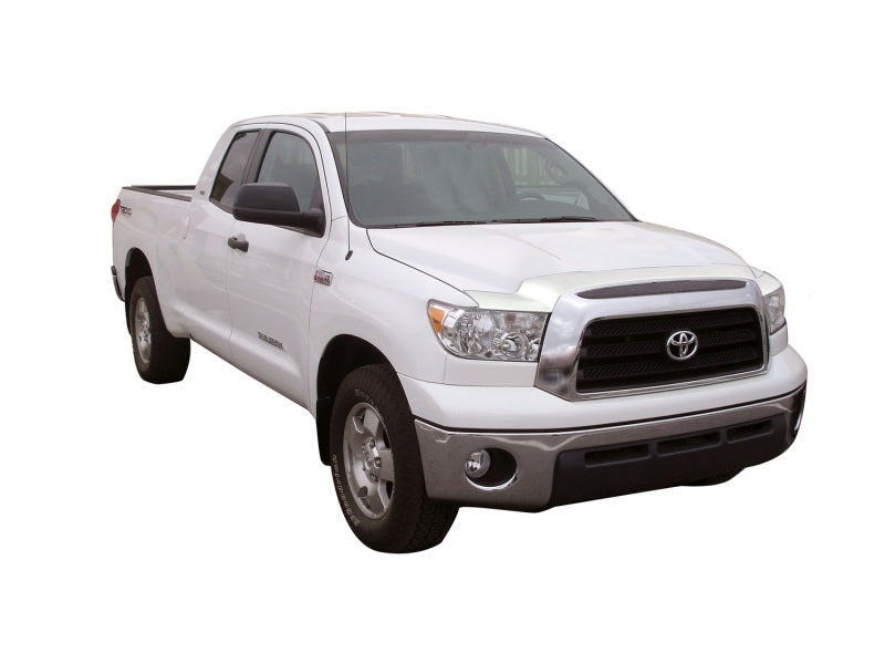 AVS 08-18 Toyota Sequoia Aeroskin Low Profile Hood Shield - Chrome - 622007