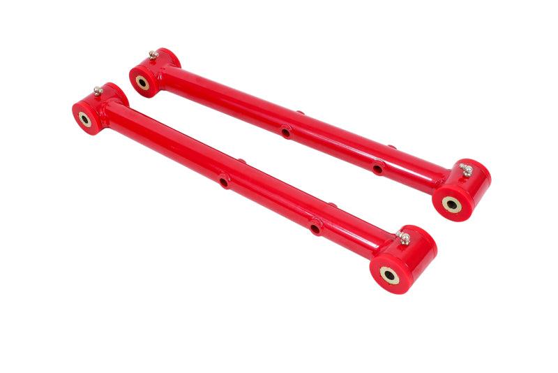 BMR 78-87 G-Body Non-Adj. Lower Control Arms (Polyurethane) - Red - TCA039R