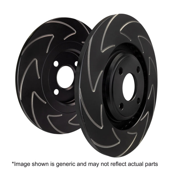 EBC 2018+ Hyundai Veloster (2nd Gen) 1.6T BSD Rear Rotors - BSD7778 for 2019-2021 Hyundai Veloster - front view