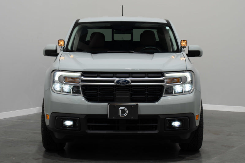 Diode Dynamics 2022+ Ford Maverick Elite Series Add-On LED Fog Light Kit Yellow - DD7769
