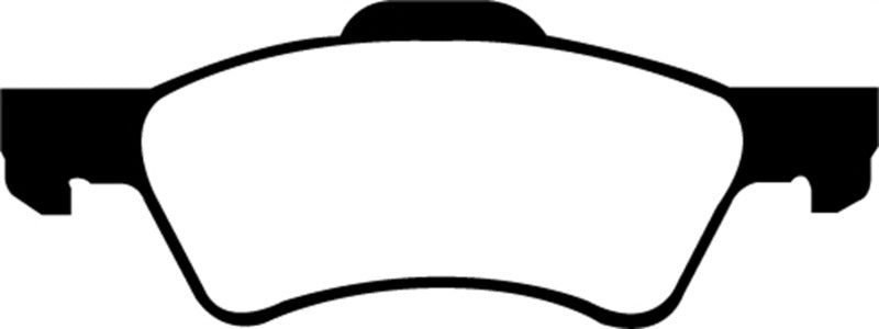EBC 01-07 Chrysler Town &amp; Country 3.3 Rear Rotors Ultimax2 Front Brake Pads - UD857