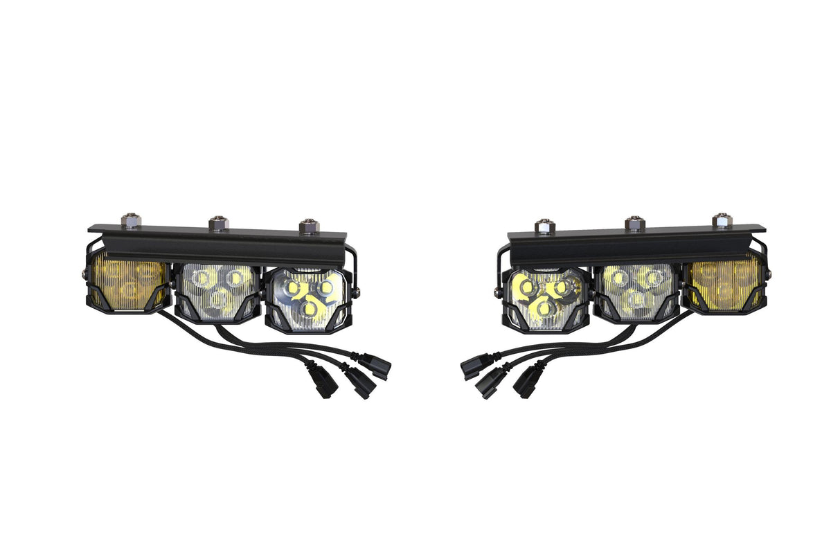 Morimoto - BigBanger Ditch Kit: 2021+ Bronco (NCS Yellow, Combo)