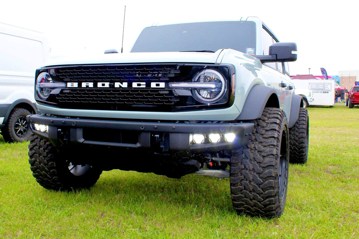 Morimoto - BigBanger Ditch Kit: 2021+ Bronco (NCS White, Spot)
