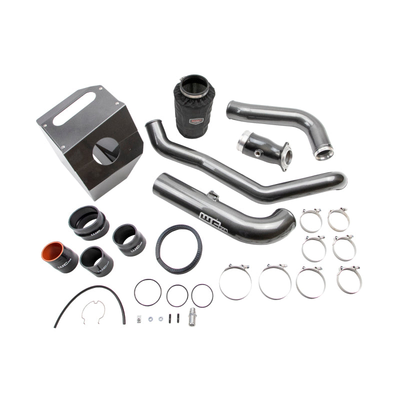 Wehrli 17-19 Chevrolet 6.6L L5P Duramax High Flow Intake Bundle Kit Stage 2 - Bengal Grey - WCF100441-BG