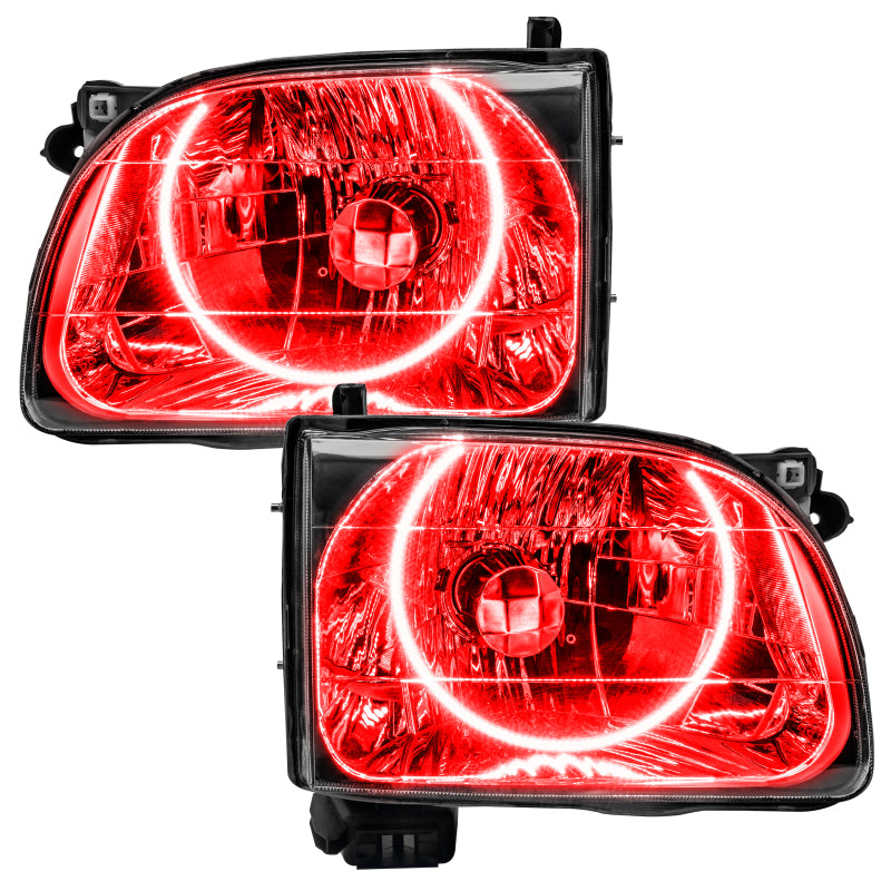 Oracle Lighting 01-04 Toyota Tacoma Pre-Assembled LED Halo Headlights -Red SEE WARRANTY - 7202-003