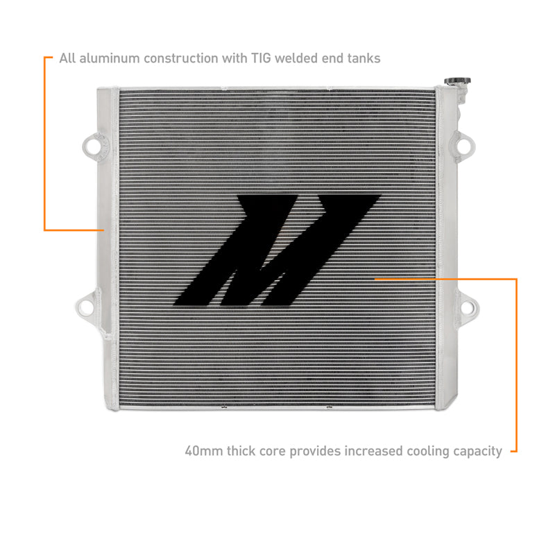 Mishimoto 10-23 Lexus GX460 4.6L Performance Aluminum Radiator - MMRAD-GX460-10