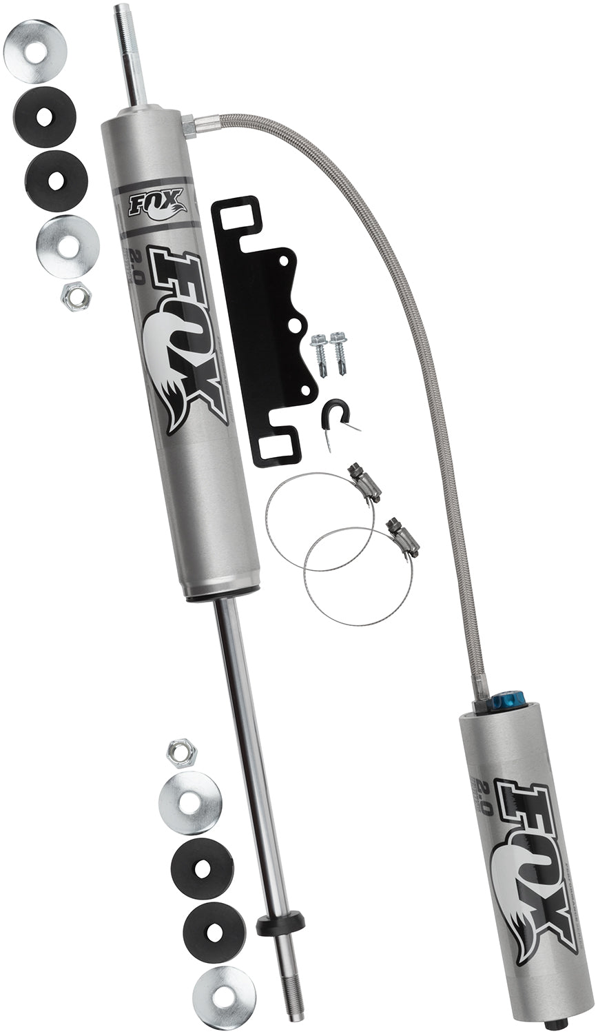 Fox 94-98 Land Rover Discovery I 2.0 Perf Series 8.6in. Smooth Body Remote Res. Front Shock - CD Adj - 985-26-122
