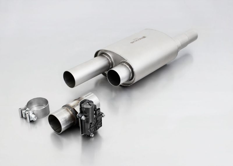 Remus Universal Sport Exhausts W/Integrated Electronic Valve &amp; Remote Control - 004513 0500