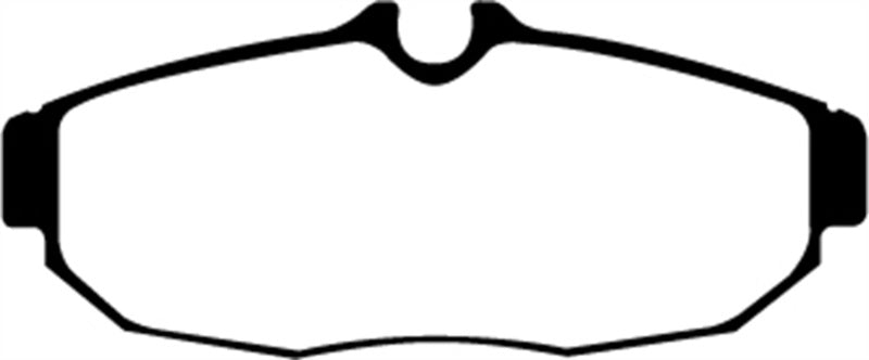 EBC 05-10 Ford Mustang 4.0 Greenstuff Rear Brake Pads - DP21741