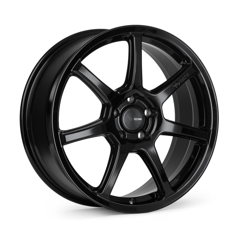 Enkei Imola2 18x8 / 5x114.3 BP / ET35 / 72.6mm Bore - Gloss Black Wheel - 561-880-6535BK