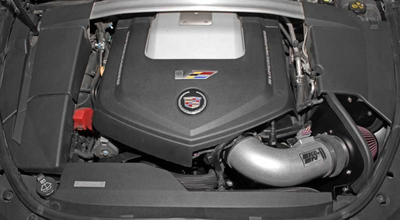 K&N 09-15 Cadillac STS-V 6.2L V8 Typhoon Performance Intake - 69-4530TS for 2009-2015 Cadillac CTS - alternate view