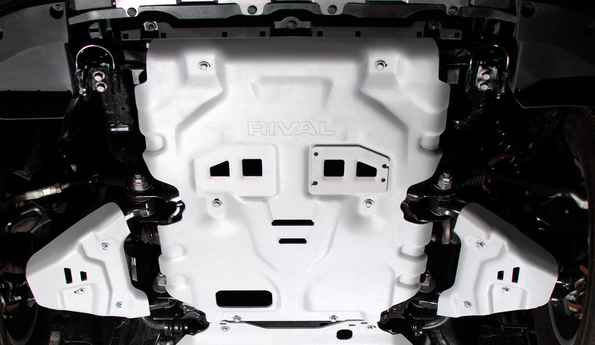 Rival 2024-Present Toyota Tacoma 4th Gen Aluminum Engine Skid Plate - 2333.9571.3.6