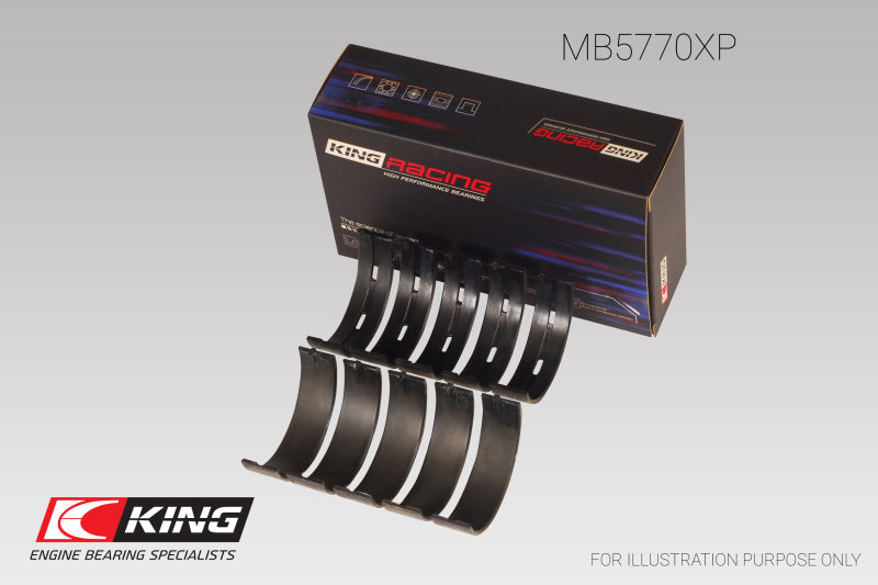 King Nissan VK45DD/E/ VK50VE/ Vk56DE/VD (Size 0.26) Main Bearing Set - MB5770XP.026