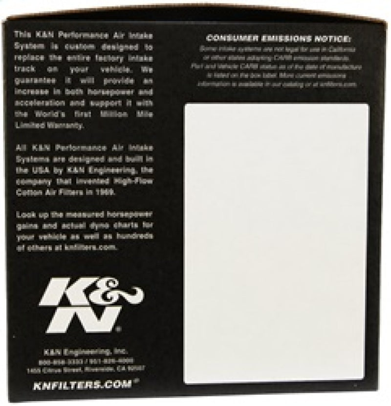 K&amp;N Performance Intake Kit 57i Series International Kits - 57-0664