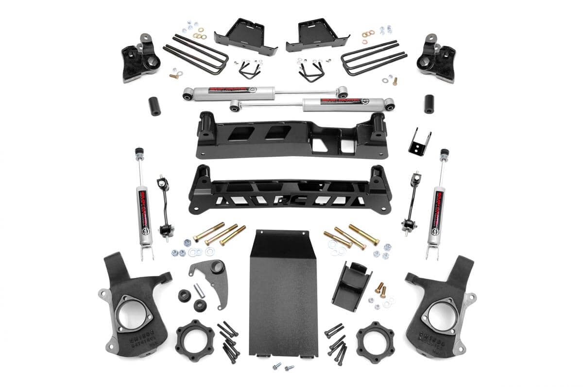 4 Inch Lift Kit | Chevy Silverado &amp; GMC Sierra 1500 4WD (1999-2006 &amp; Classic)