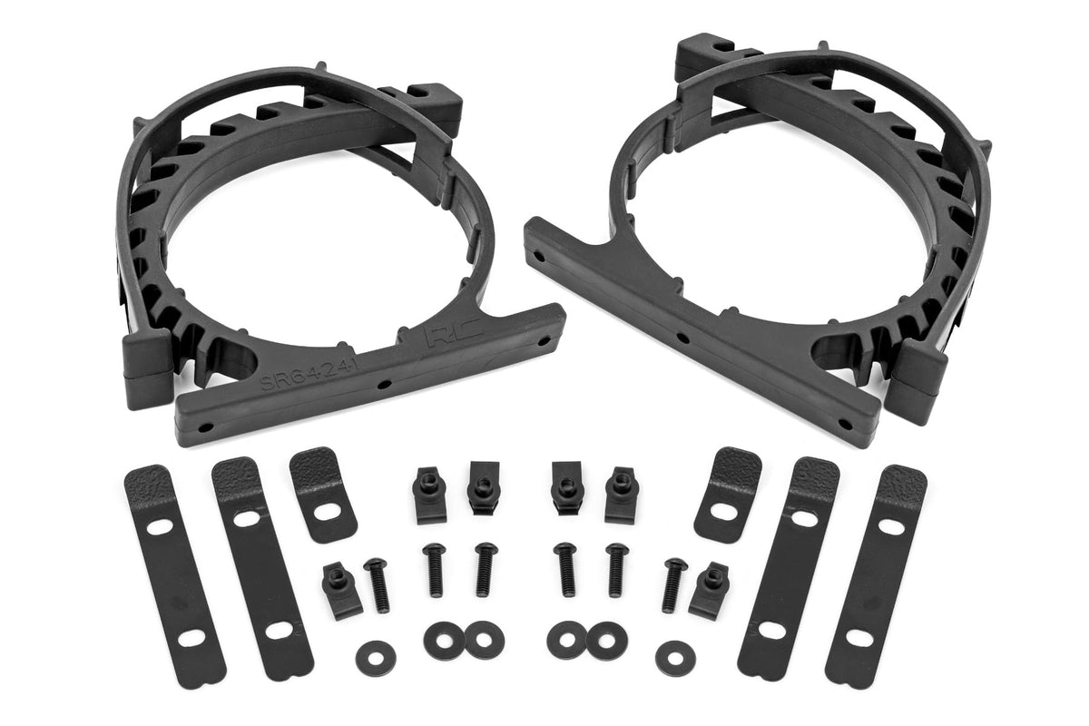 Rough Country - Rubber Molle Panel Clamp Kit - Universal - 2-Clamps