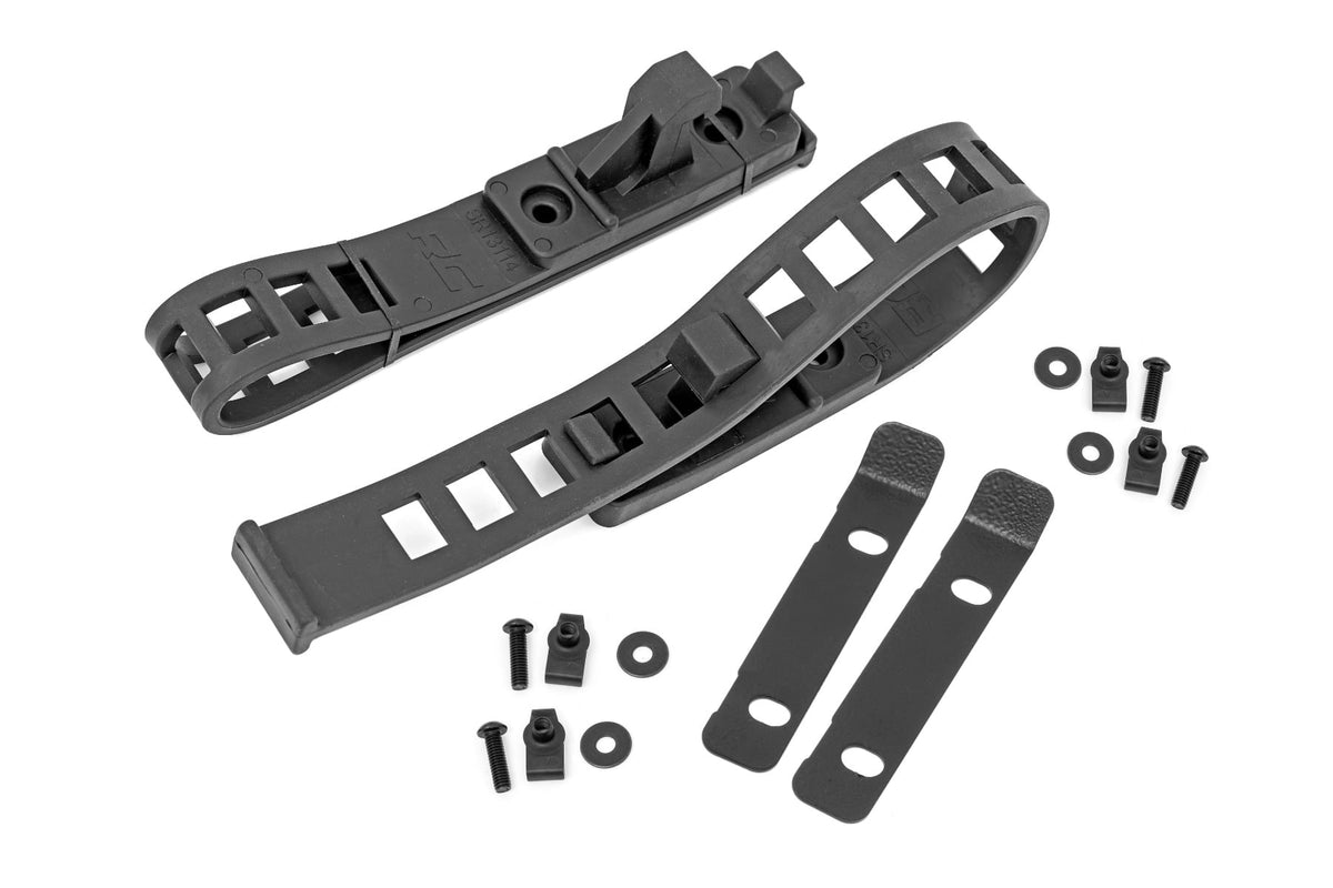 Rough Country - Rubber Molle Panel Clamp Kit - Universal - 2-Clamps