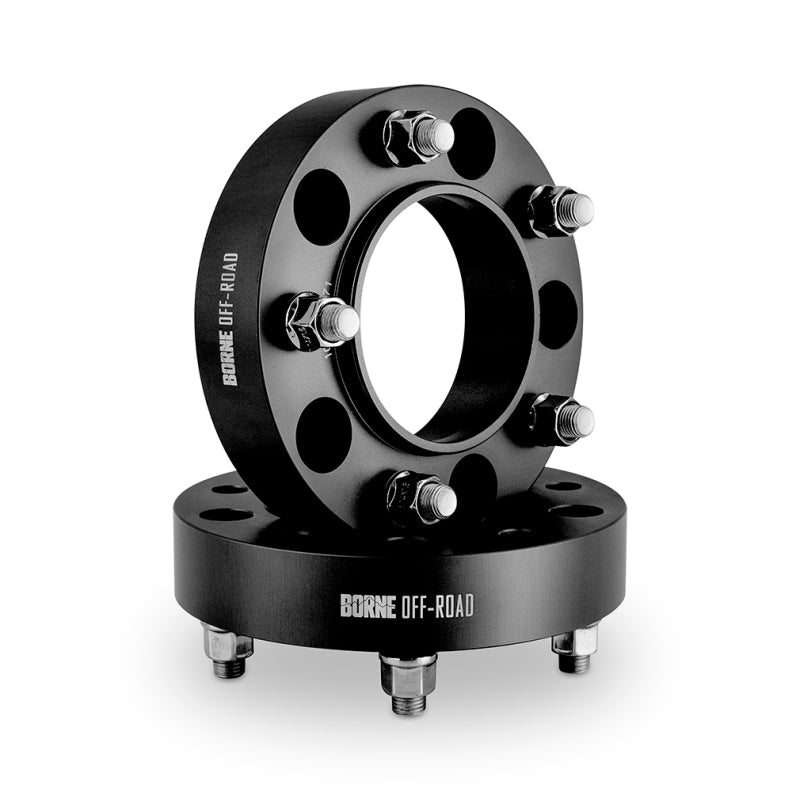 Borne Off-Road Wheel Spacers 5x150 110.1 38.1 M14 Black - BNWS-010-381BK