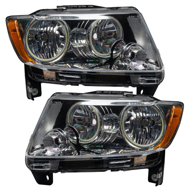 Oracle 11-13 Jeep Grand Cherokee SMD HL (Non-HID) - Chrome - White SEE WARRANTY - 7070-001