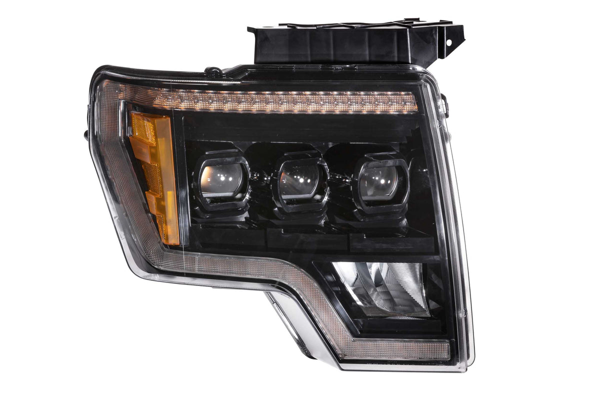 Morimoto - XB LED Headlights: Ford F150 (09-14) (Pair / ASM Amber DRL) - LF506-A-ASM
