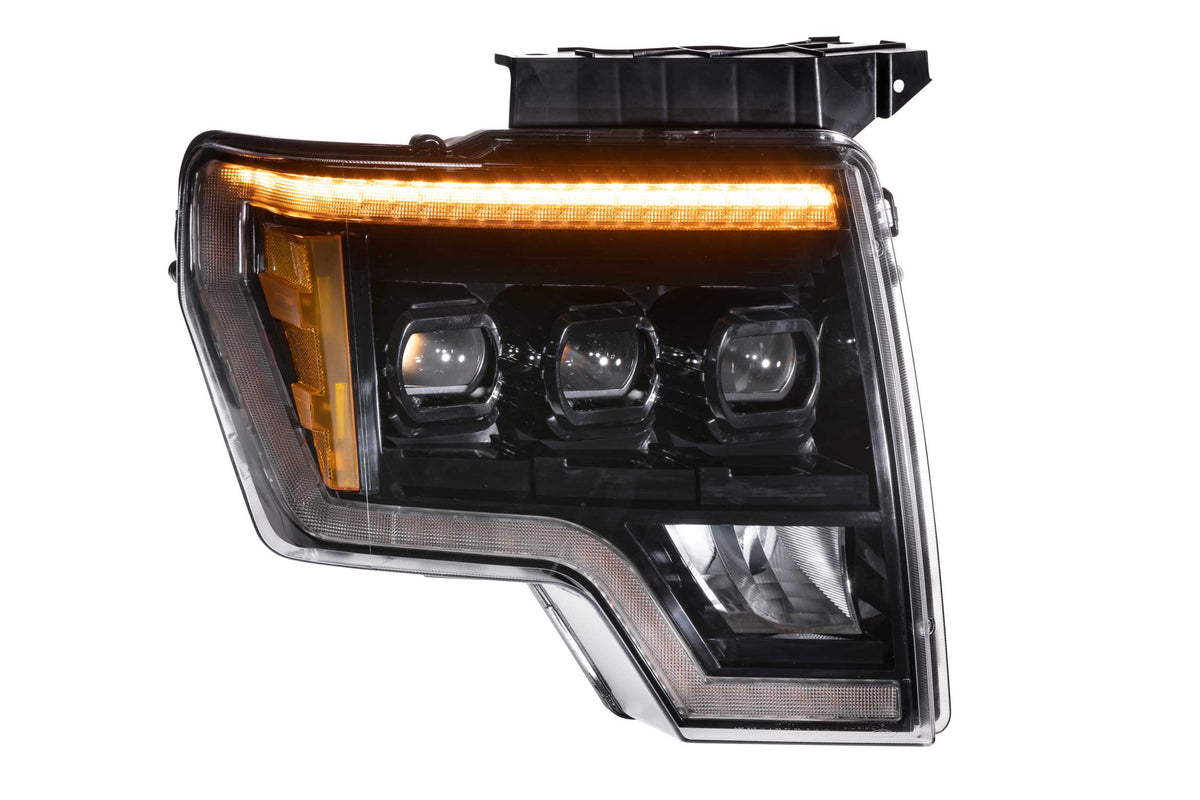 Morimoto - XB LED Headlights: Ford F150 (09-14) (Pair / ASM Amber DRL) - LF506-A-ASM