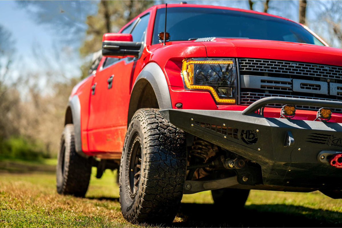 Morimoto - XB LED Headlights: Ford F150 (09-14) (Pair / ASM Amber DRL) - LF506-A-ASM