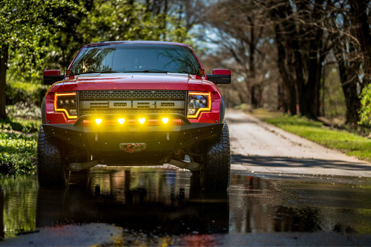 Morimoto - XB LED Headlights: Ford F150 (09-14) (Pair / ASM Amber DRL) - LF506-A-ASM