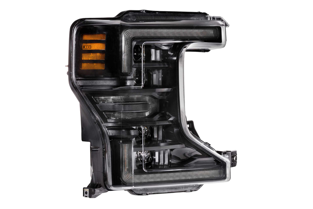 Morimoto - XB LED Headlights: Ford Super Duty (20-22) (Pair / ASM Amber DRL) - LF508-A