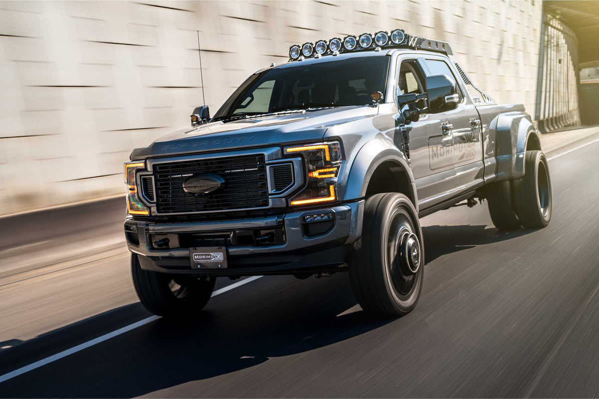 Morimoto - XB LED Headlights: Ford Super Duty (20-22) (Pair / ASM Amber DRL) - LF508-A