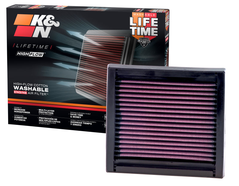 K&amp;N Replacement Air Filter NISSAN MARCH;MICRA 1.0,1.3 - 33-2060